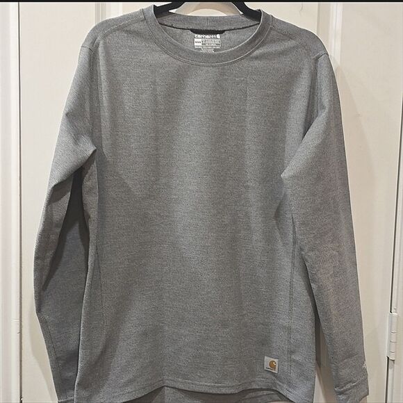 Carhartt Heavyweight Heathered Knit Base Layer L/S Shirt - Picture 3 of 4